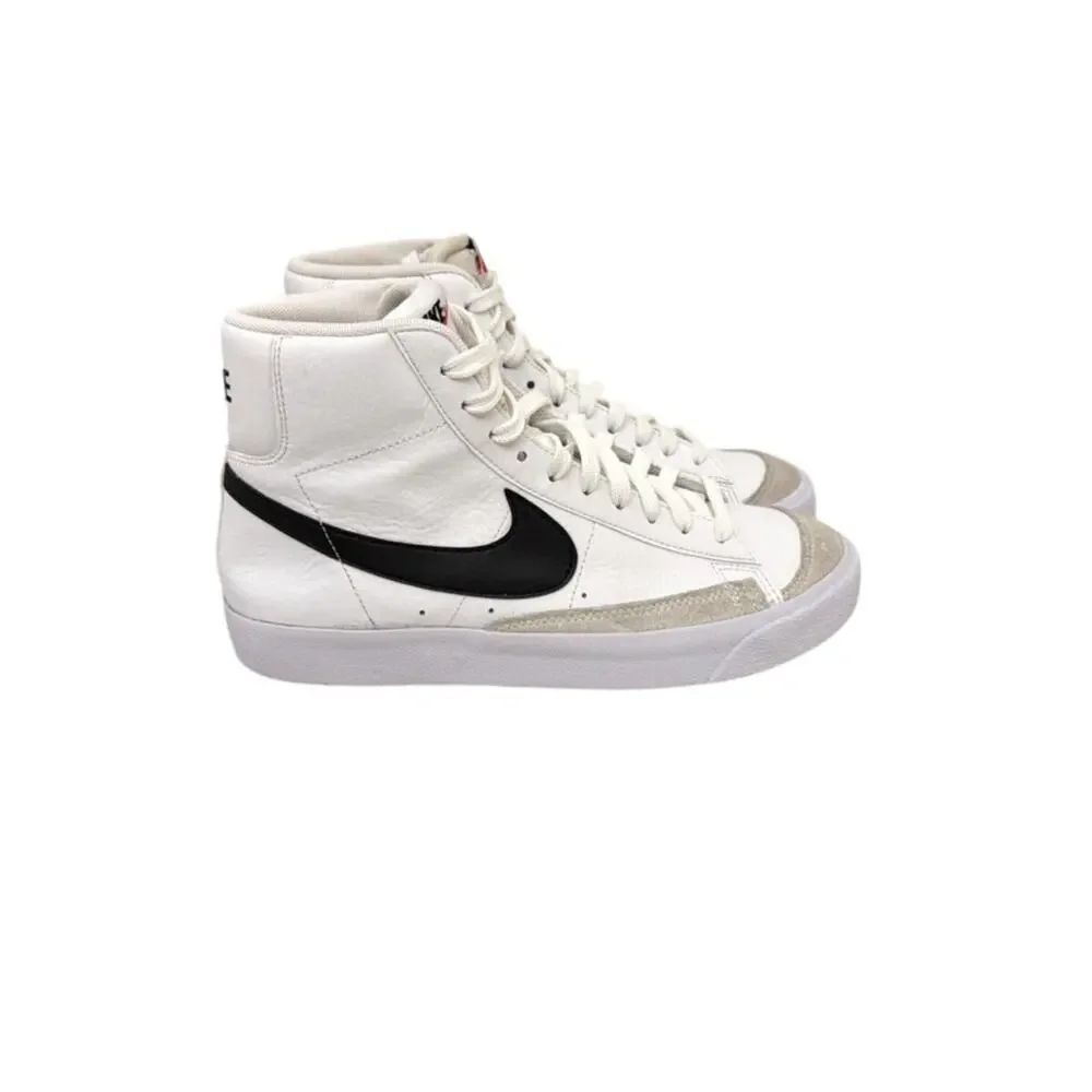 Nike Shoes Blazer Mid '77 Vintage White Black Sneakers Size Youth 6